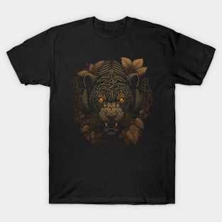 Tiger decorated with Javanese ornaments T-Shirt